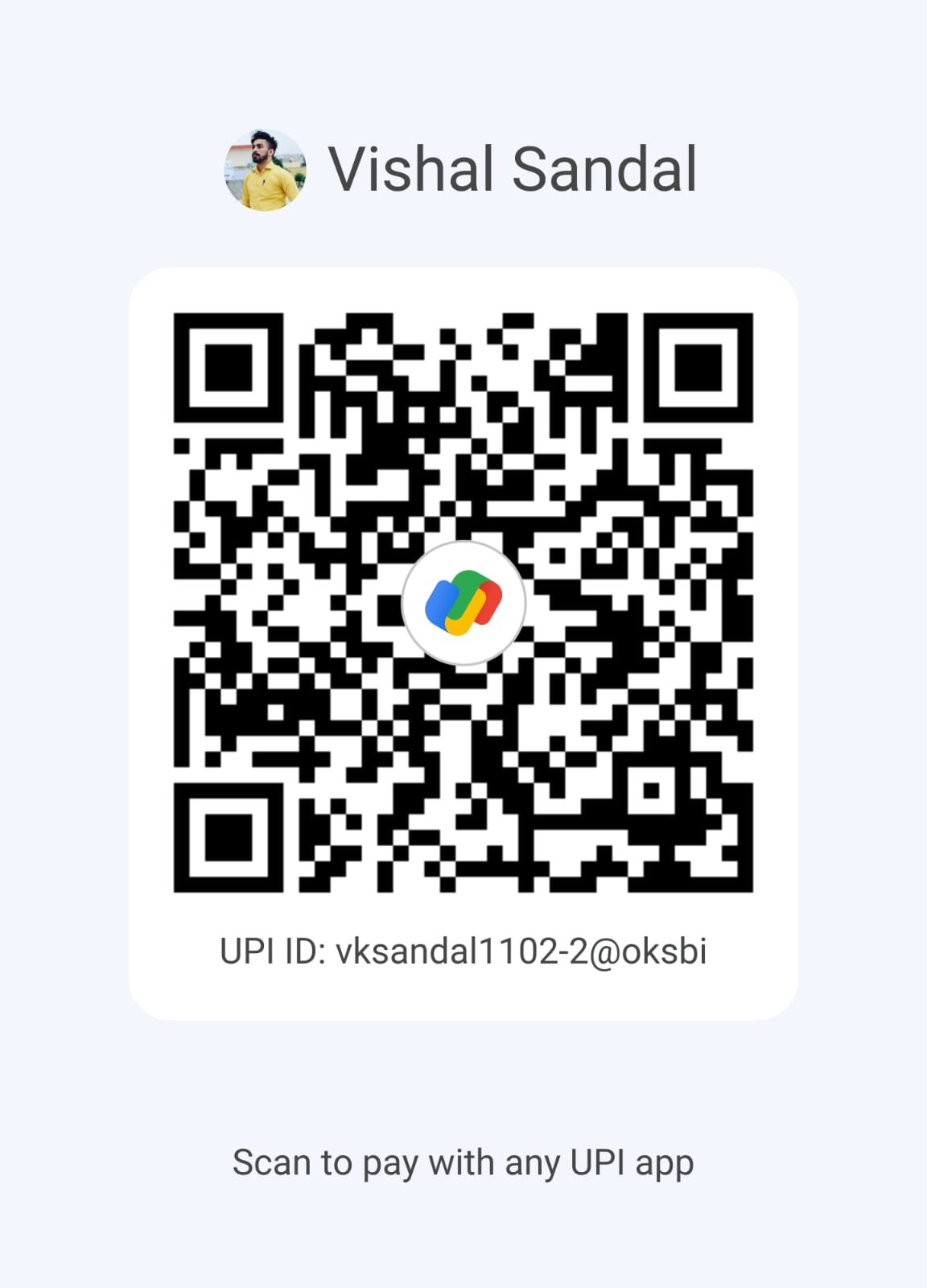Scan to Pay ₹9